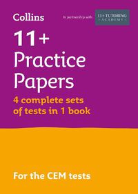 Cover image for 11+ Verbal Reasoning, Non-Verbal Reasoning & Maths Practice Papers (Bumper Book with 4 sets of tests): For the Cem Tests