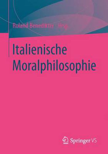 Cover image for Italienische Moralphilosophie