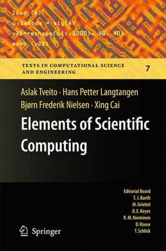 Cover image for Elements of Scientific Computing