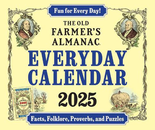 CAL 25 OLD FARMERS ALMANAC EVERYDAY CALE