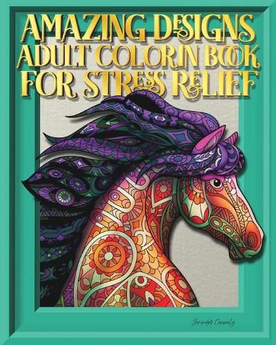 Cover image for Coloring Book for Stress Relief and Relaxation