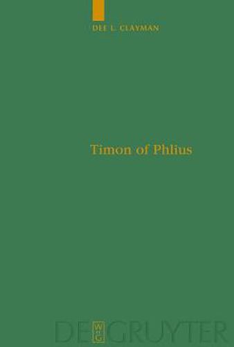 Timon of Phlius: Pyrrhonism into Poetry