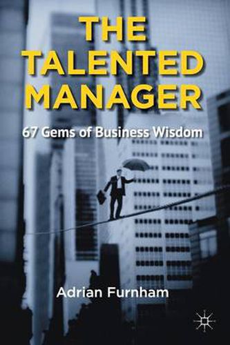 Cover image for The Talented Manager: 67 Gems of Business Wisdom