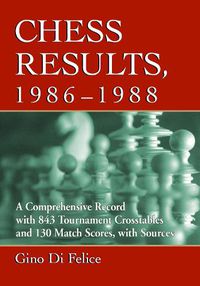 Cover image for Chess Results, 1986-1990: A Comprehensive Record with 1,419 Tournament Crosstables and 194 Match Scores, with Sources