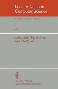 Cover image for Language Hierarchies and Interfaces: International Summer School