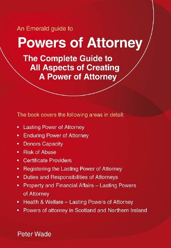 Cover image for An Emerald Guide to Powers of Attorney