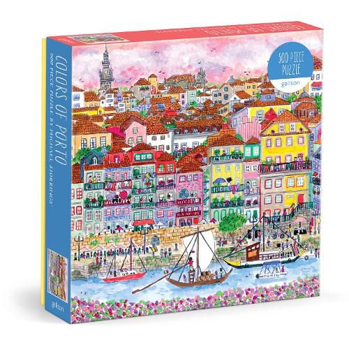 Cover image for Michael Storrings Colors Of Porto 500 Piece Puzzle