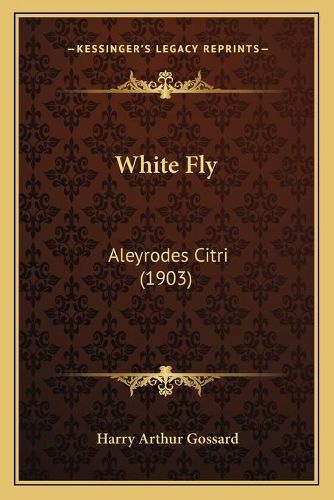 White Fly: Aleyrodes Citri (1903)