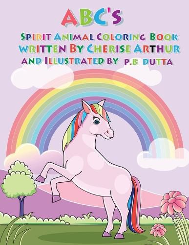 Cover image for The ABC's of Spirit Animals Coloring Book