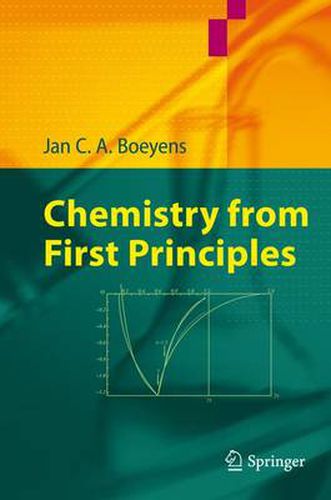 Cover image for Chemistry from First Principles