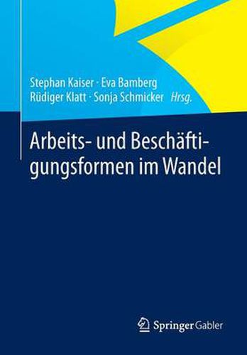 Cover image for Arbeits- Und Beschaftigungsformen Im Wandel