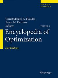 Cover image for Encyclopedia of Optimization