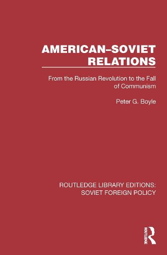 Cover image for American-Soviet Relations