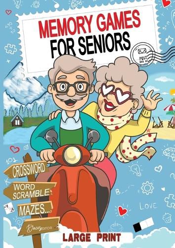 Cover image for Memory Games For Seniors