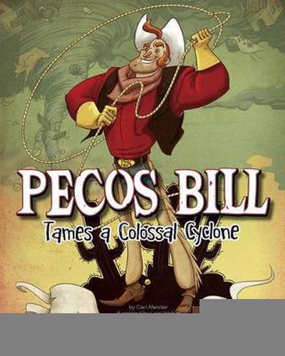 Pecos Bill Tames a Colossal Cyclone