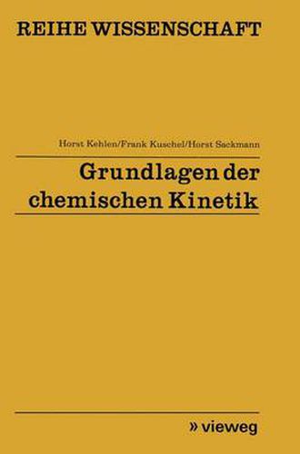 Cover image for Grundlagen Der Chemischen Kinetik