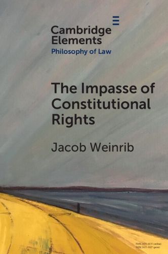 Cover image for The Impasse of Constitutional Rights