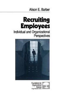 Cover image for Recruiting Employees: Individual and Organizational Perspectives