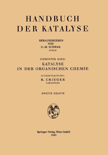 Cover image for Katalyse in der organischen Chemie