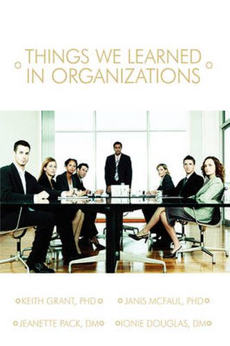 Cover image for Things We Learned in Organization