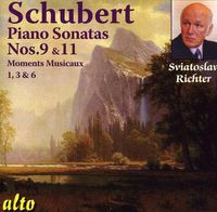 Cover image for Schubert Piano Sonatas 9 & 11