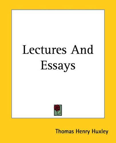 Cover image for Lectures And Essays