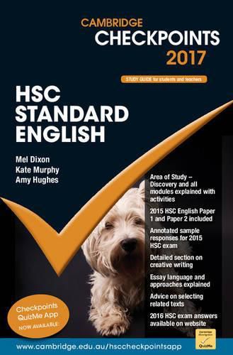 Cambridge Checkpoints HSC Standard English 2017