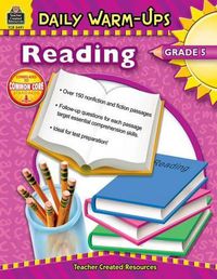 Cover image for Daily Warm-Ups: Reading, Grade 5