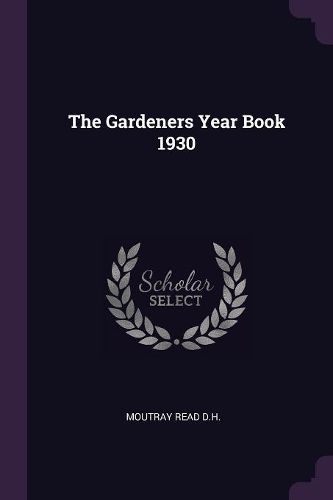 Cover image for The Gardeners Year Book 1930