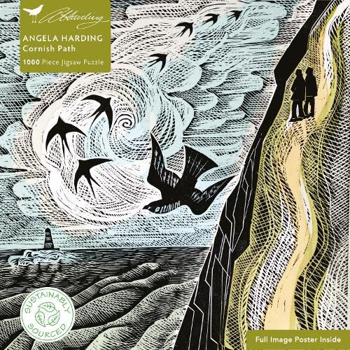 Cover image for Jigsaw: Angela Harding, The Salt Path (1000-piece)