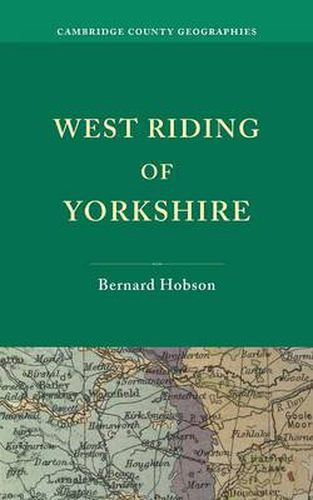 Cover image for West Riding of Yorkshire