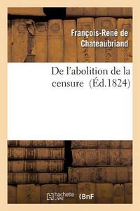 Cover image for de l'Abolition de la Censure