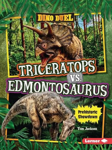 Cover image for Triceratops vs. Edmontosaurus
