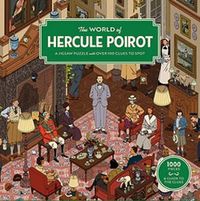 Cover image for The World of Hercule Poirot Jigsaw Puzzle (1000 pieces)