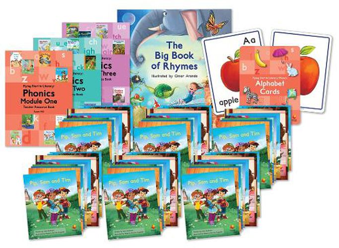 Cover image for Flying Start to Literacy Phonics Program Classroom Pack