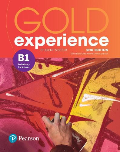 Cover image for Gold Experience 2nd Edition B1 Student's Book