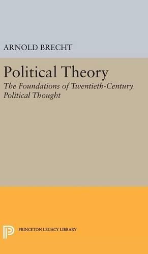 Cover image for Political Theory: The Foundations of Twentieth-Century Political Thought