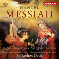 Cover image for Handel: Messiah - New Concert Edition by Sir Andrew Davis