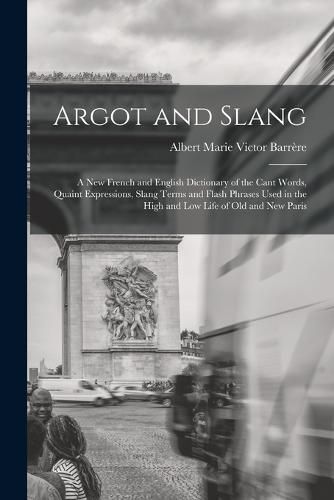 Cover image for Argot and Slang