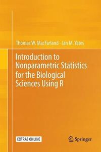 Cover image for Introduction to Nonparametric Statistics for the Biological Sciences Using R