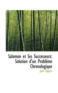 Cover image for Salomon Et Ses Successeurs