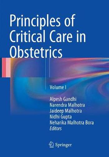 Cover image for Principles of Critical Care in Obstetrics: Volume I