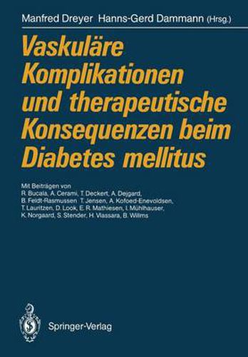 Cover image for Vaskulare Komplikationen und Therapeutische Konsequenzen beim Diabetes Mellitus