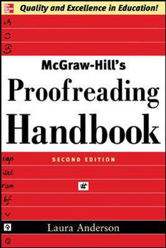 Cover image for McGraw-Hill's Proofreading Handbook