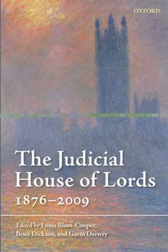 Cover image for The Judicial House of Lords: 1876-2009