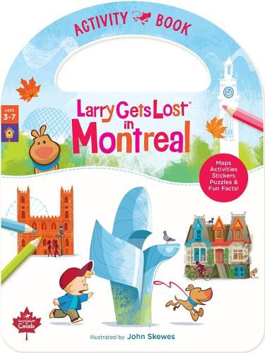 Cover image for Larry Gets Lost in Montreal Activity Book