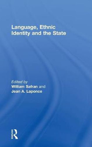 Cover image for Language, Ethnic Identity and the State