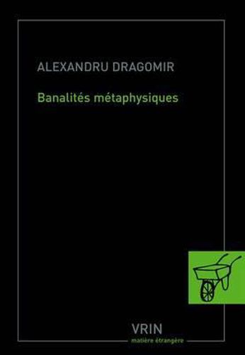 Cover image for Banalites Metaphysiques
