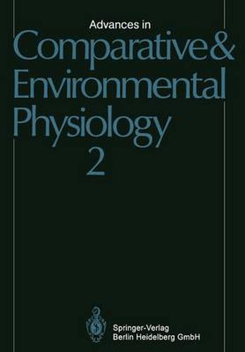 Cover image for Advances in Comparative and Environmental Physiology