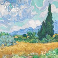 Cover image for The National Gallery Mini Wall Calendar 2025 (Art Calendar)